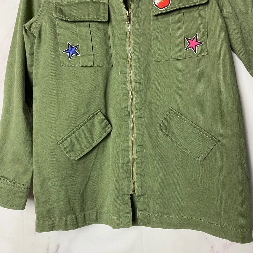 Disney Descendants D-signed utilitarian cargo kids girls size 12 olive green